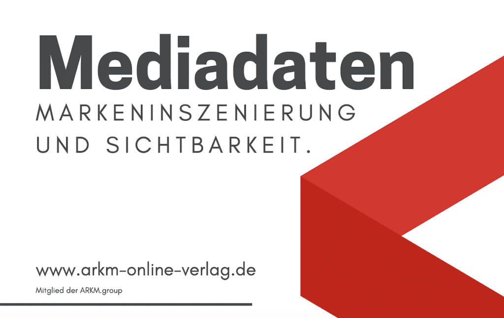 Mediadaten vom ARKM Online Verlag aus Bergneustadt.